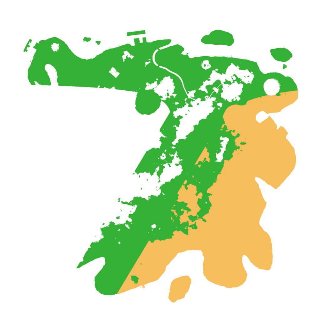 Biome Rust Map: Procedural Map, Size: 3500, Seed: 1591403742