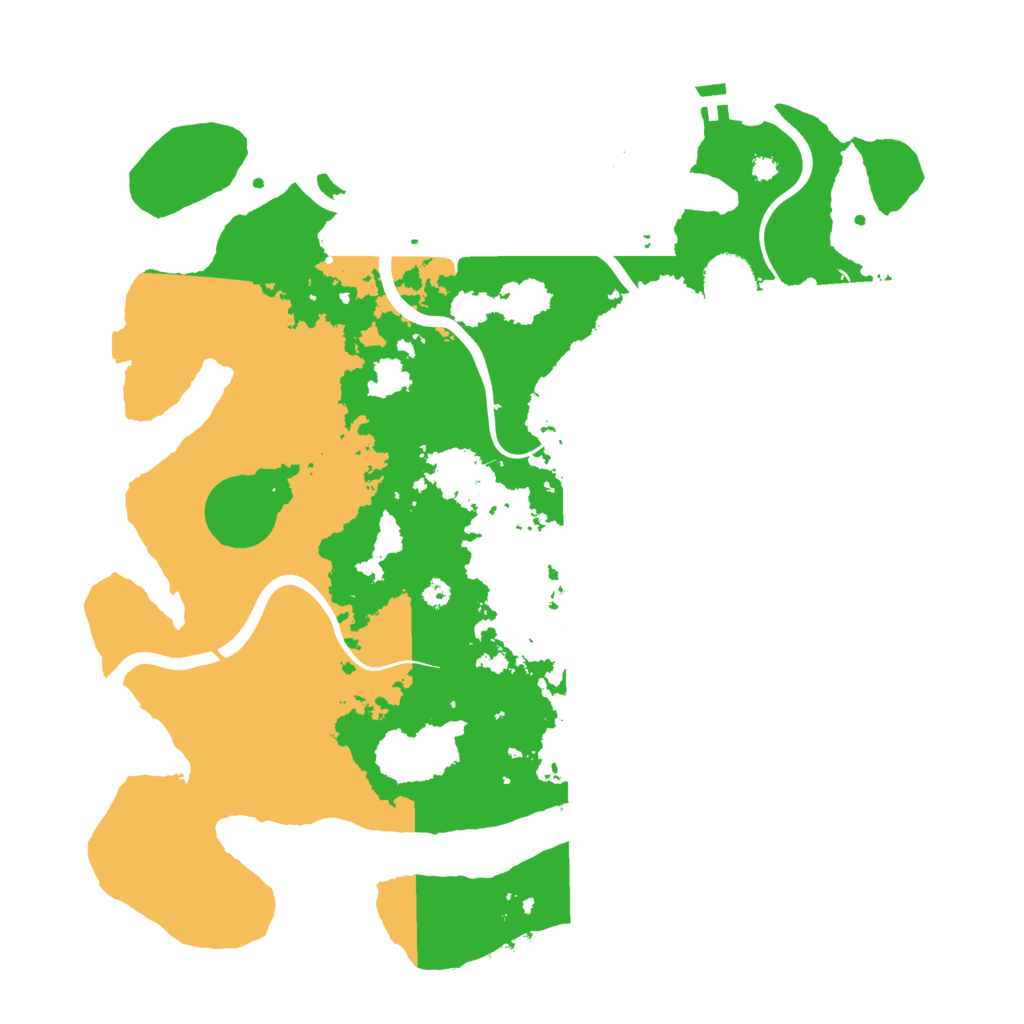 Biome Rust Map: Procedural Map, Size: 3750, Seed: 40648473