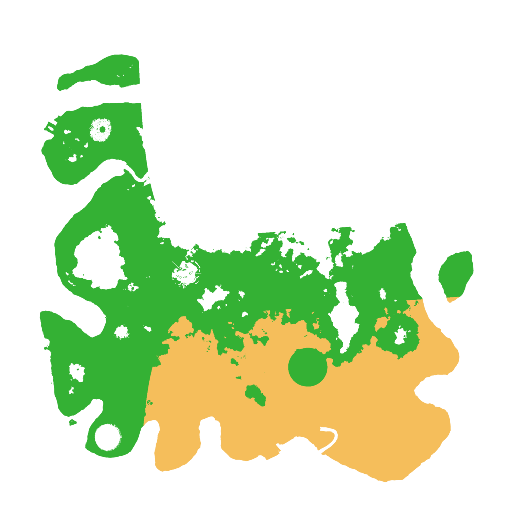 Biome Rust Map: Procedural Map, Size: 3500, Seed: 1660535309