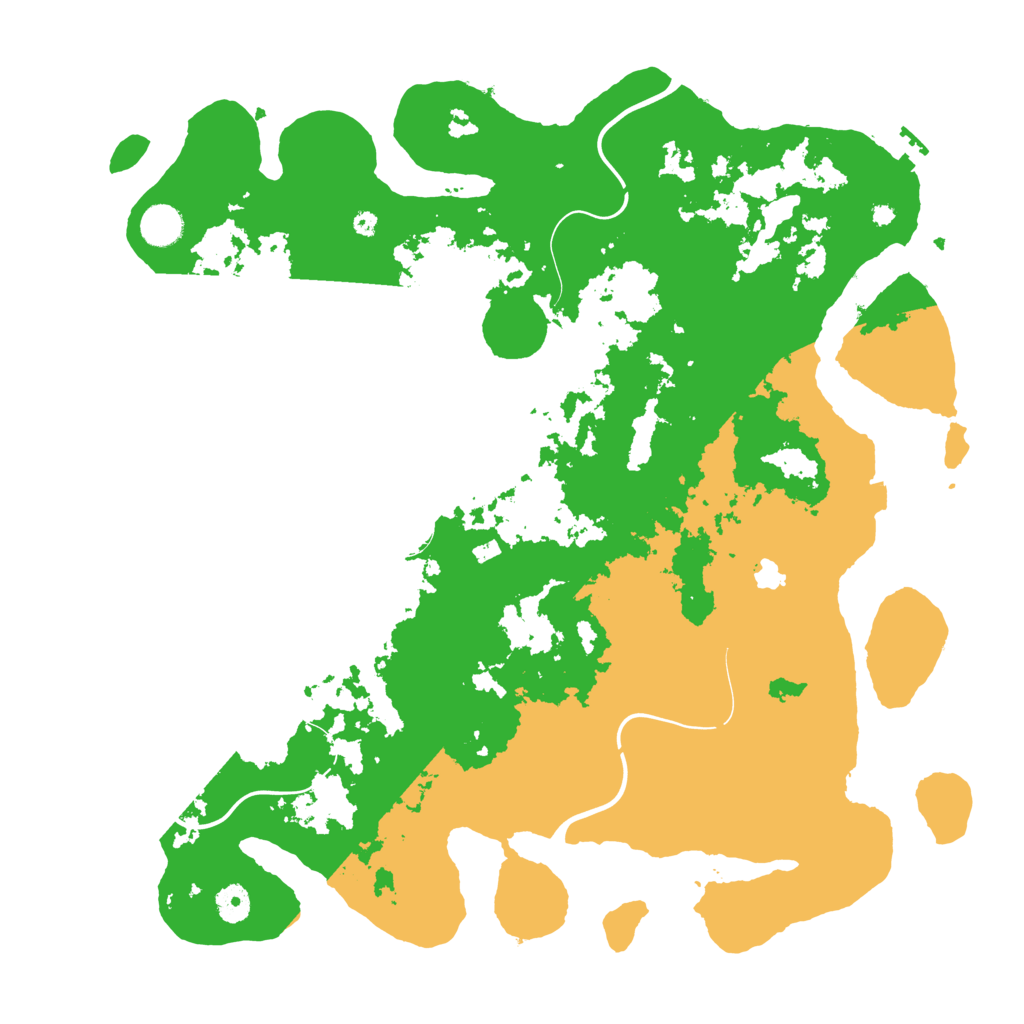 Biome Rust Map: Procedural Map, Size: 4250, Seed: 1354273495