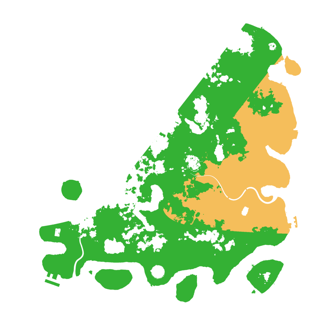 Biome Rust Map: Procedural Map, Size: 4250, Seed: 1990739451