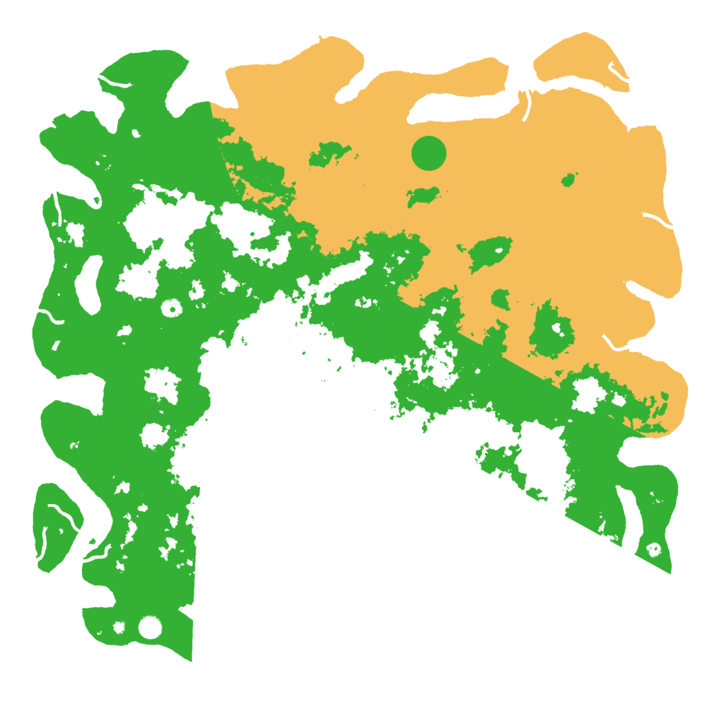 Biome Rust Map: Procedural Map, Size: 5478, Seed: 1926050420