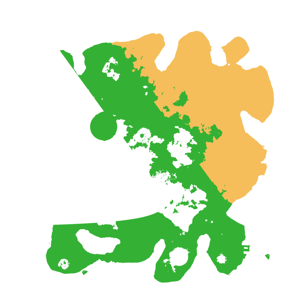 Biome Rust Map: Procedural Map, Size: 3000, Seed: 46894