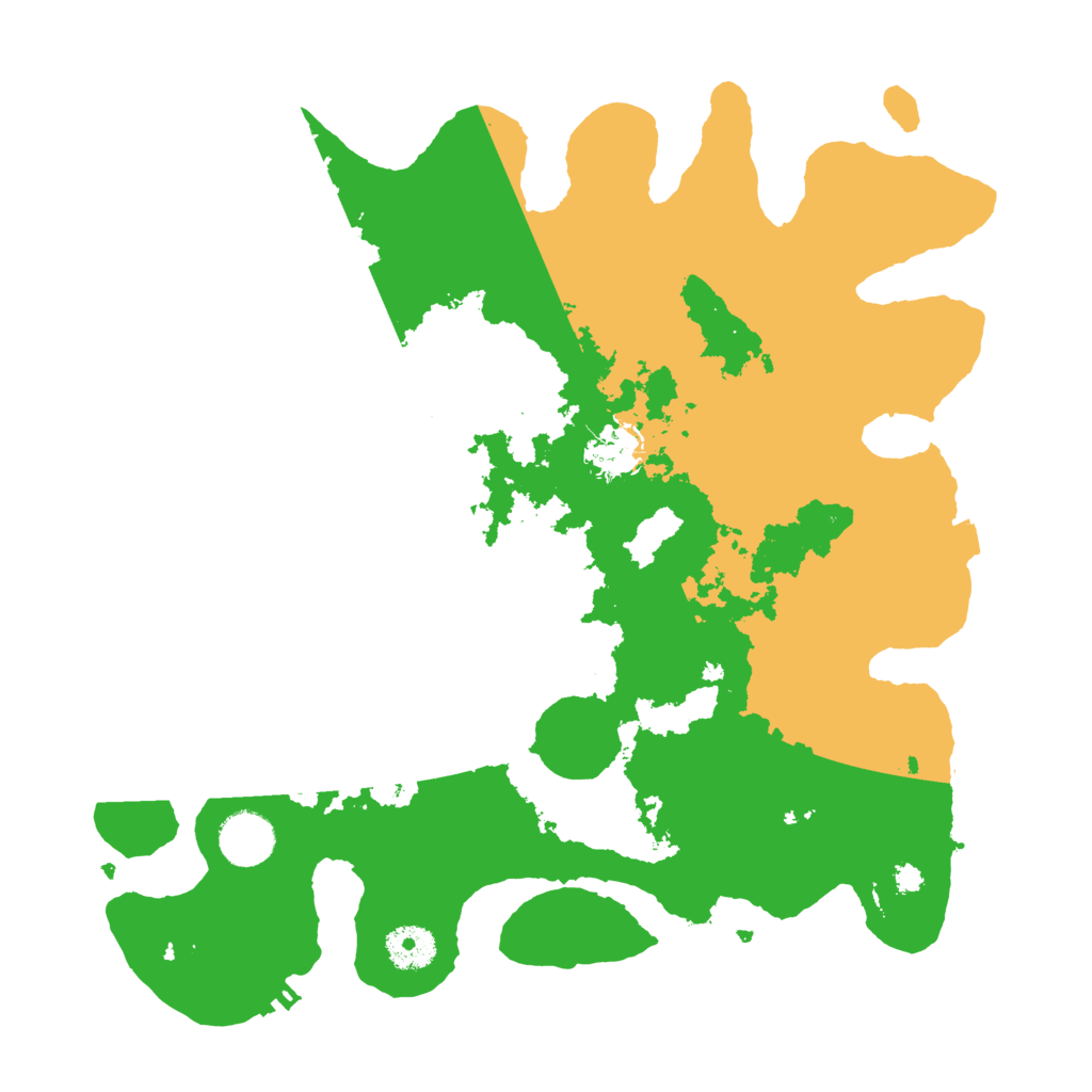 Biome Rust Map: Procedural Map, Size: 3500, Seed: 42584742