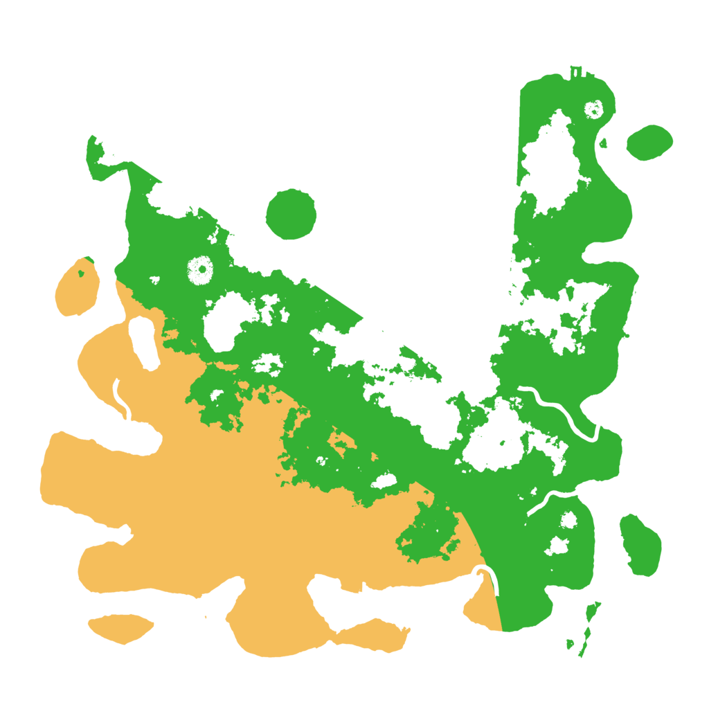 Biome Rust Map: Procedural Map, Size: 3850, Seed: 88539967