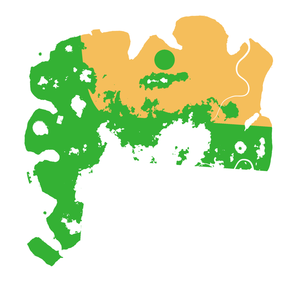 Biome Rust Map: Procedural Map, Size: 3850, Seed: 94021226