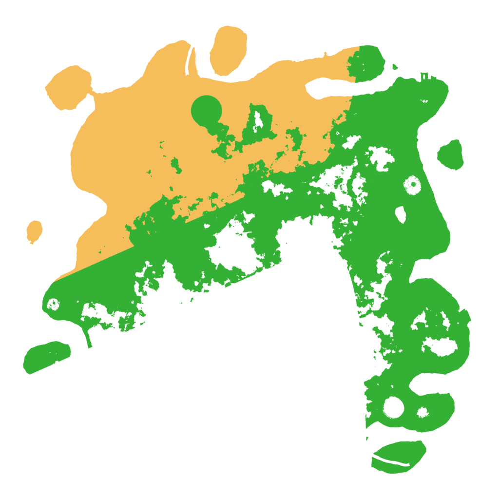 Biome Rust Map: Procedural Map, Size: 4250, Seed: 9477334