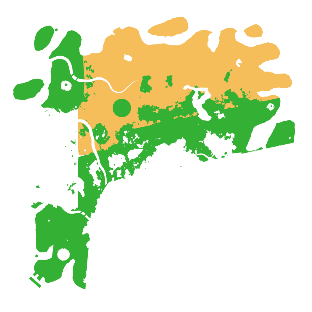 Biome Rust Map: Procedural Map, Size: 4500, Seed: 861318752
