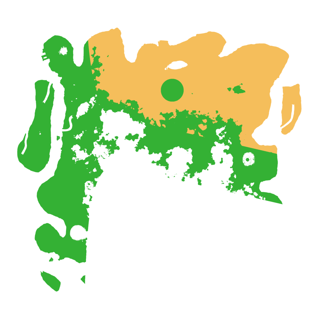 Biome Rust Map: Procedural Map, Size: 3700, Seed: 26227186