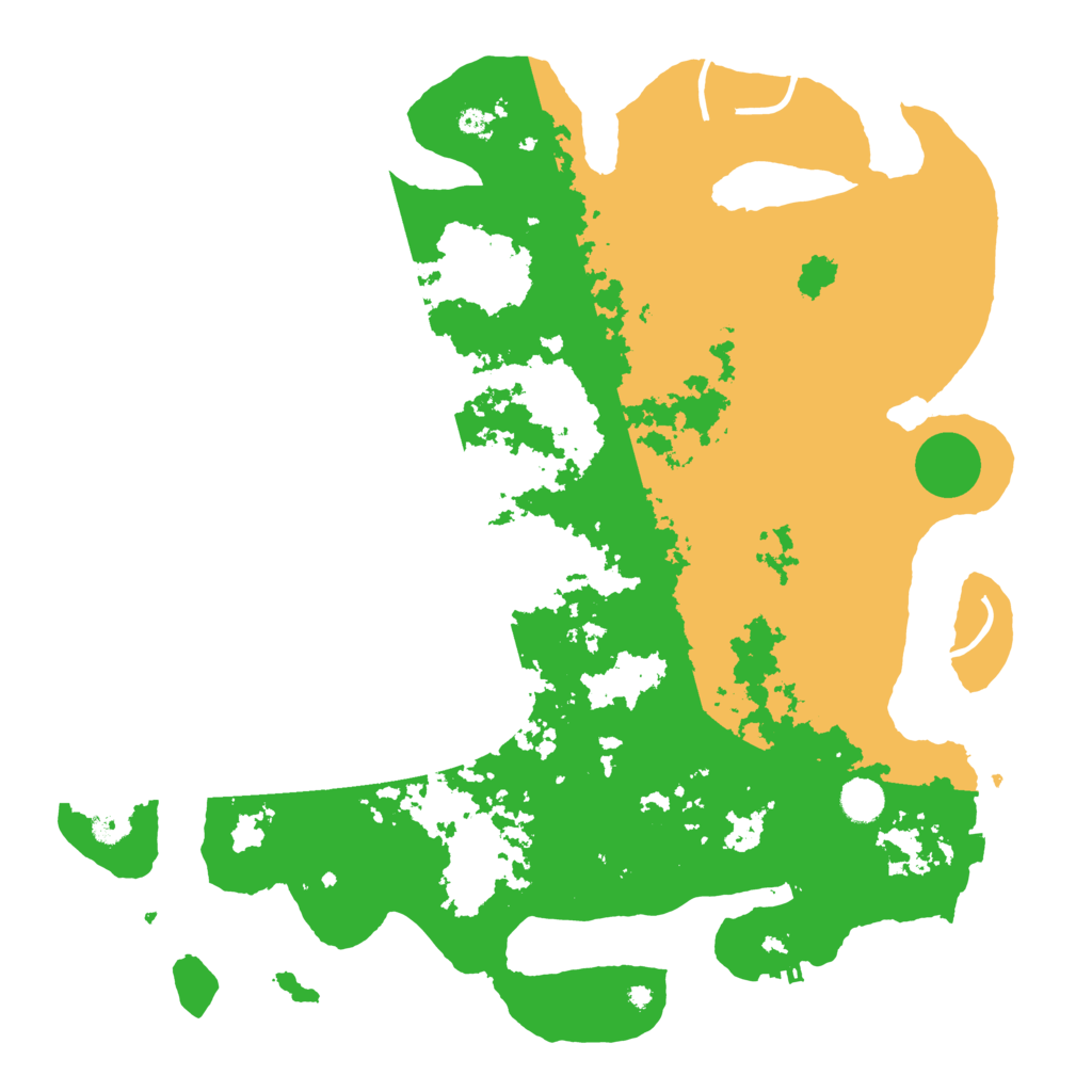 Biome Rust Map: Procedural Map, Size: 4400, Seed: 9467246