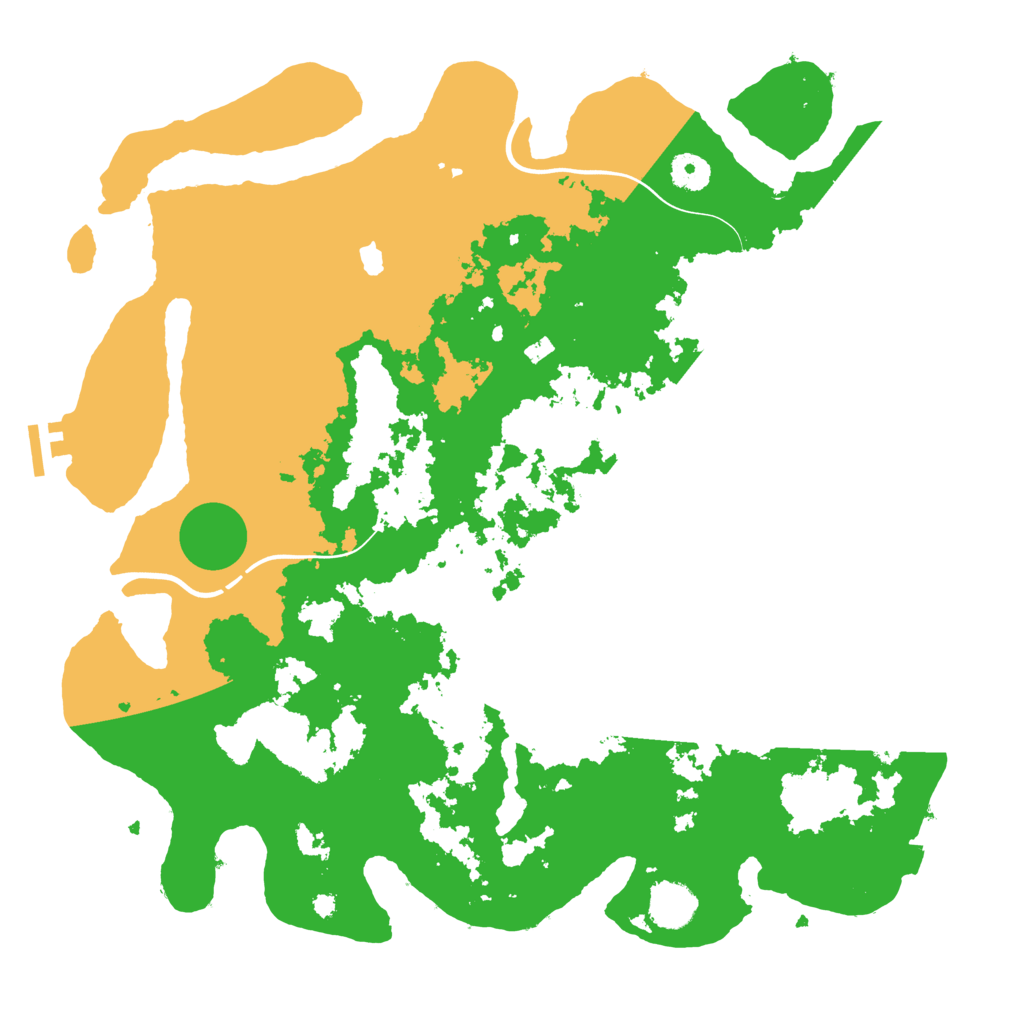 Biome Rust Map: Procedural Map, Size: 4000, Seed: 1785579901