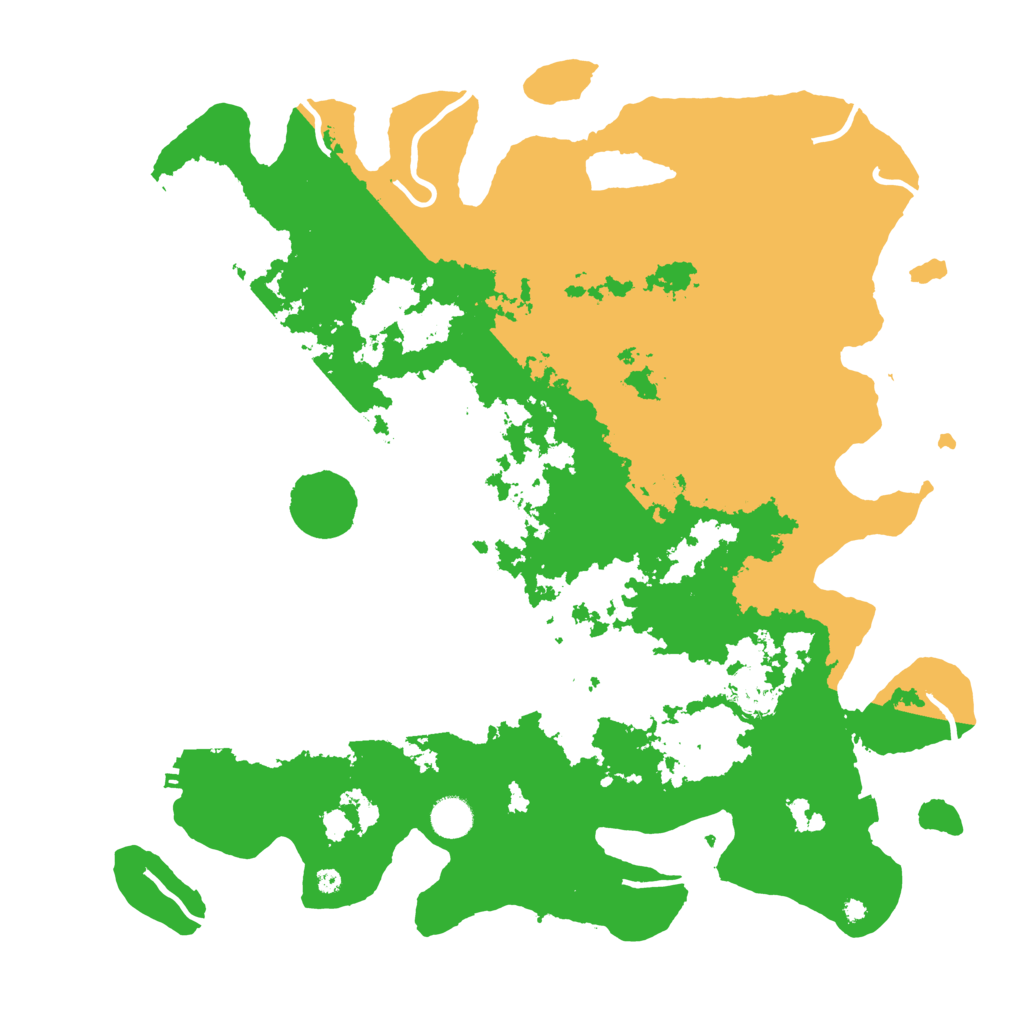 Biome Rust Map: Procedural Map, Size: 4300, Seed: 74182849