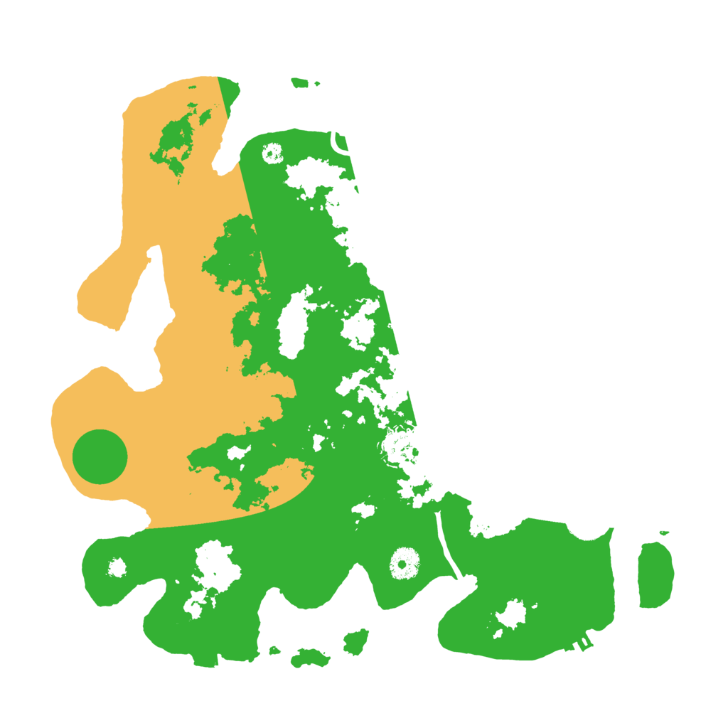 Biome Rust Map: Procedural Map, Size: 3500, Seed: 552029330
