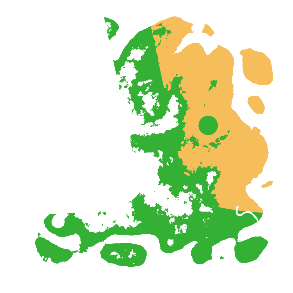 Biome Rust Map: Procedural Map, Size: 4000, Seed: 4631092