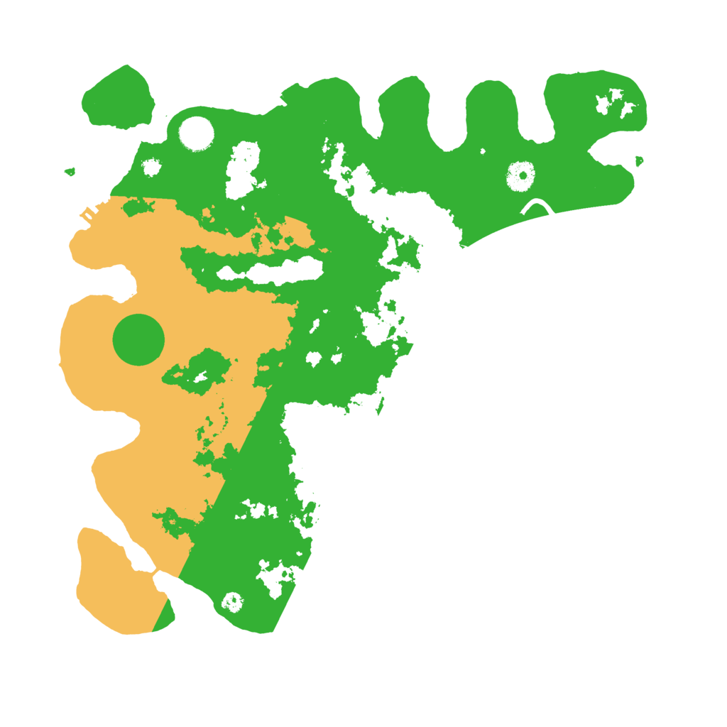 Biome Rust Map: Procedural Map, Size: 3700, Seed: 2986935