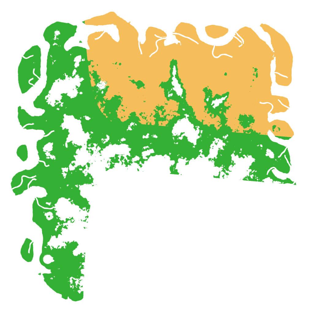 Biome Rust Map: Procedural Map, Size: 6000, Seed: 35269