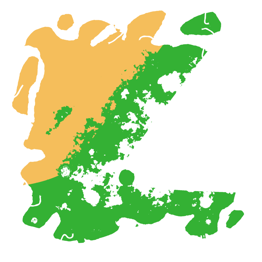 Biome Rust Map: Procedural Map, Size: 4500, Seed: 1677392784