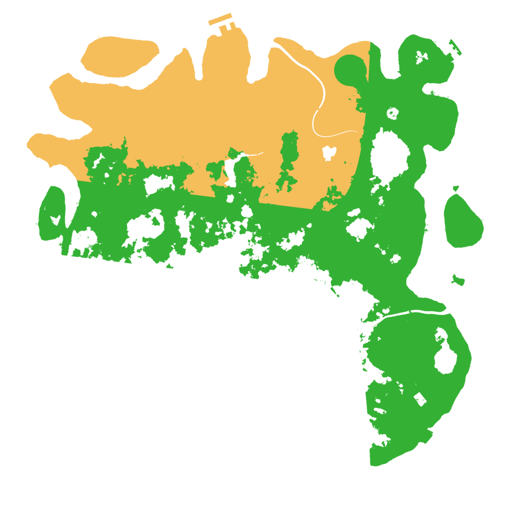 Biome Rust Map: Procedural Map, Size: 4250, Seed: 1916711577