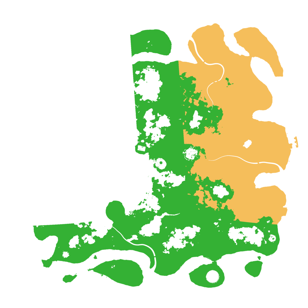 Biome Rust Map: Procedural Map, Size: 4250, Seed: 22225