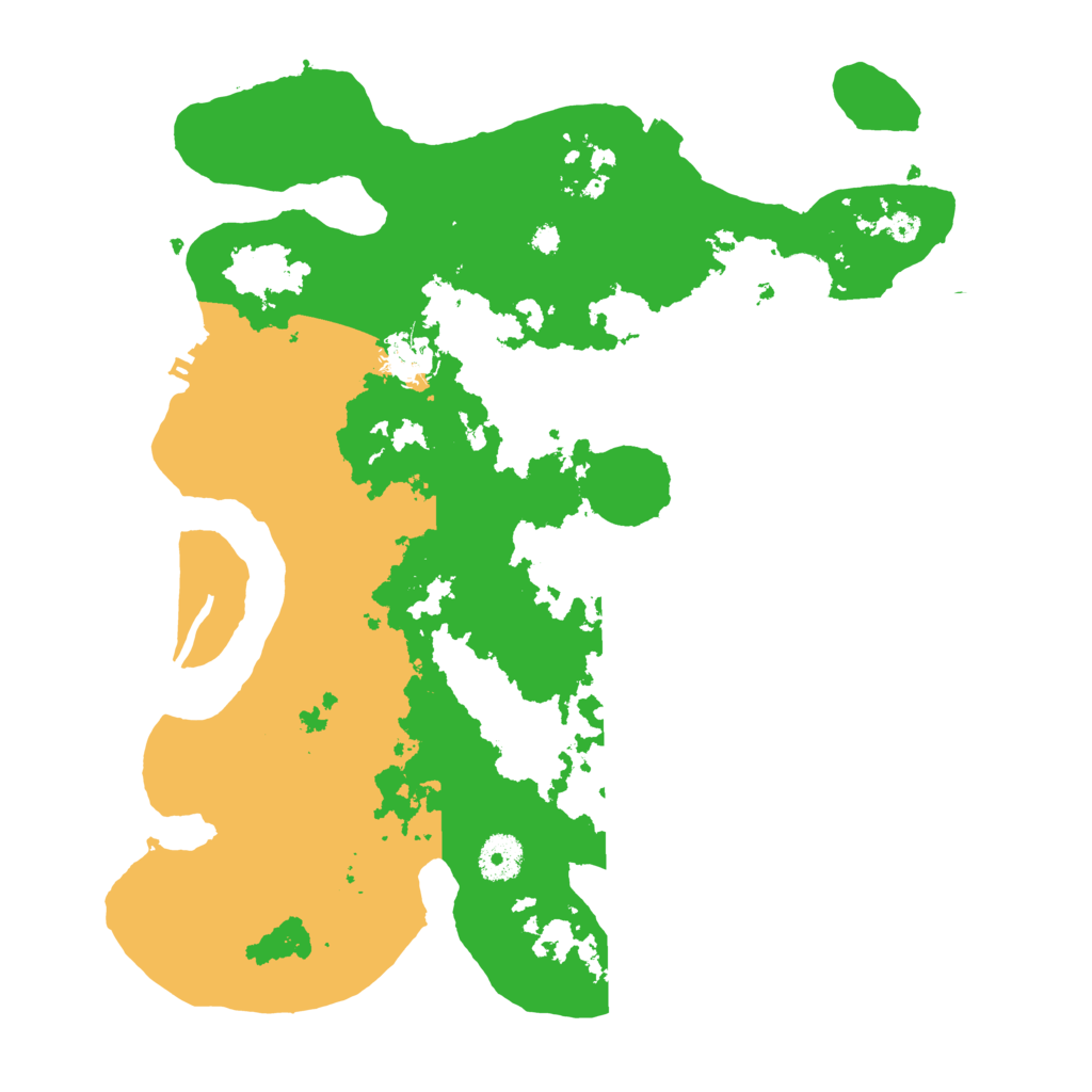 Biome Rust Map: Procedural Map, Size: 3600, Seed: 87101344