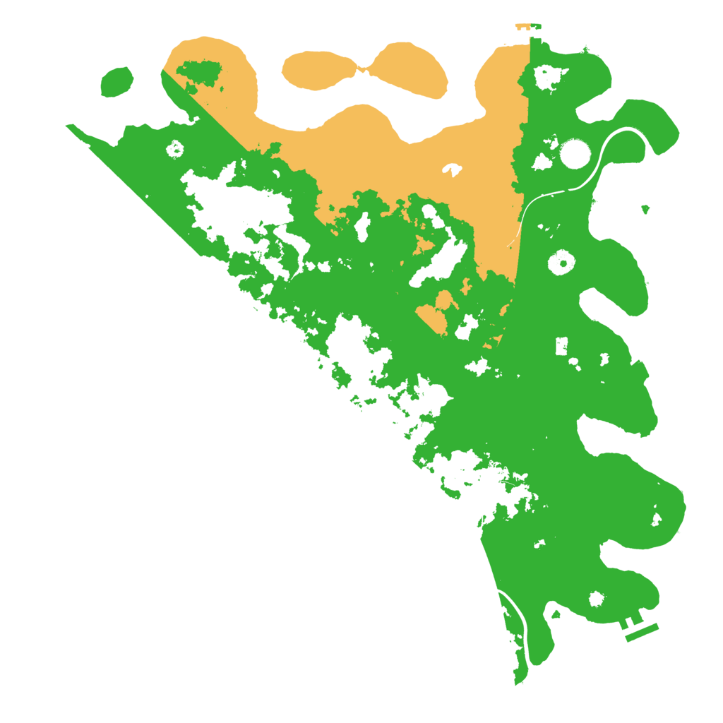 Biome Rust Map: Procedural Map, Size: 4250, Seed: 25071987