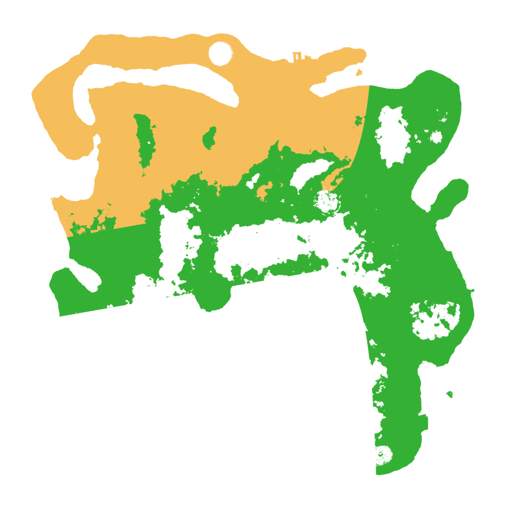 Biome Rust Map: Procedural Map, Size: 3800, Seed: 22905138