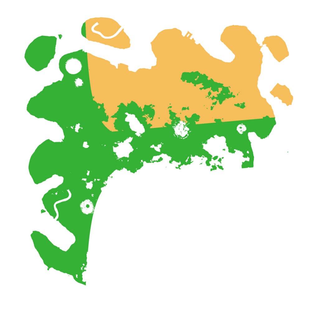 Biome Rust Map: Procedural Map, Size: 3550, Seed: 76562701