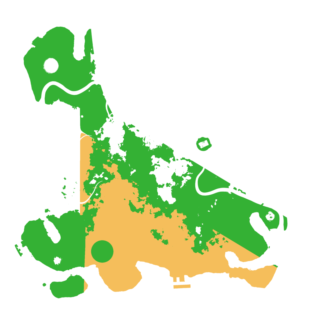 Biome Rust Map: Procedural Map, Size: 3800, Seed: 987868150
