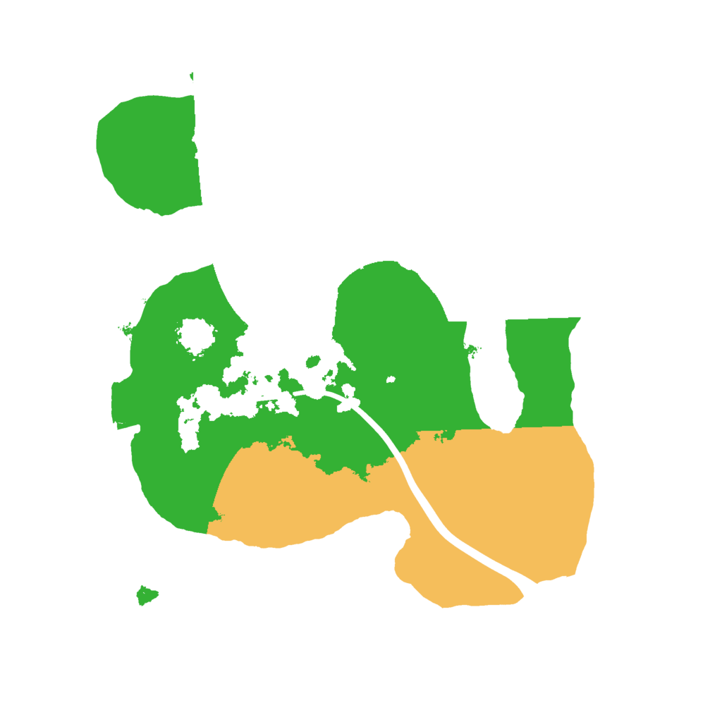 Biome Rust Map: Procedural Map, Size: 1800, Seed: 11111