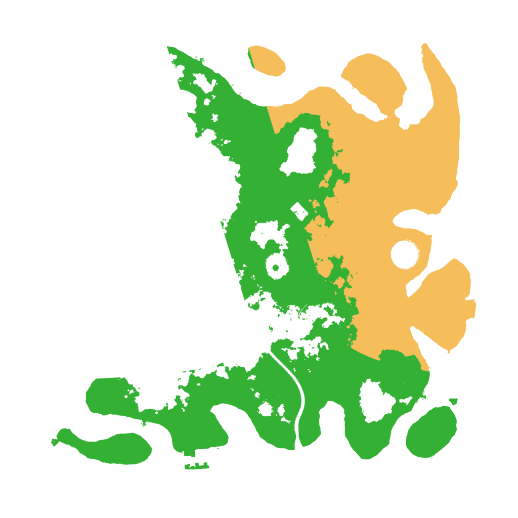 Biome Rust Map: Procedural Map, Size: 3250, Seed: 2133080313