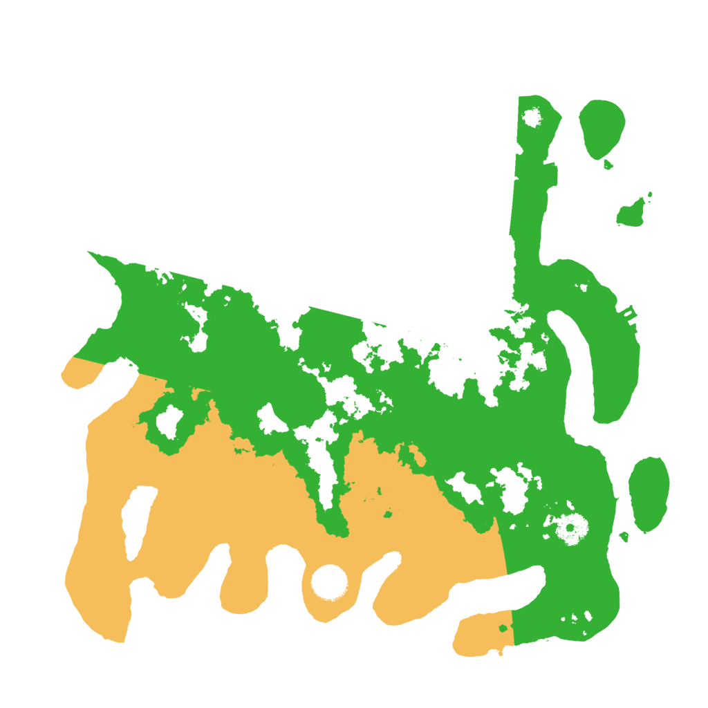 Biome Rust Map: Procedural Map, Size: 3500, Seed: 4647479