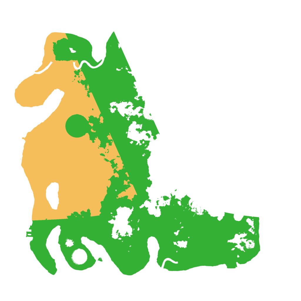 Biome Rust Map: Procedural Map, Size: 3450, Seed: 38596119