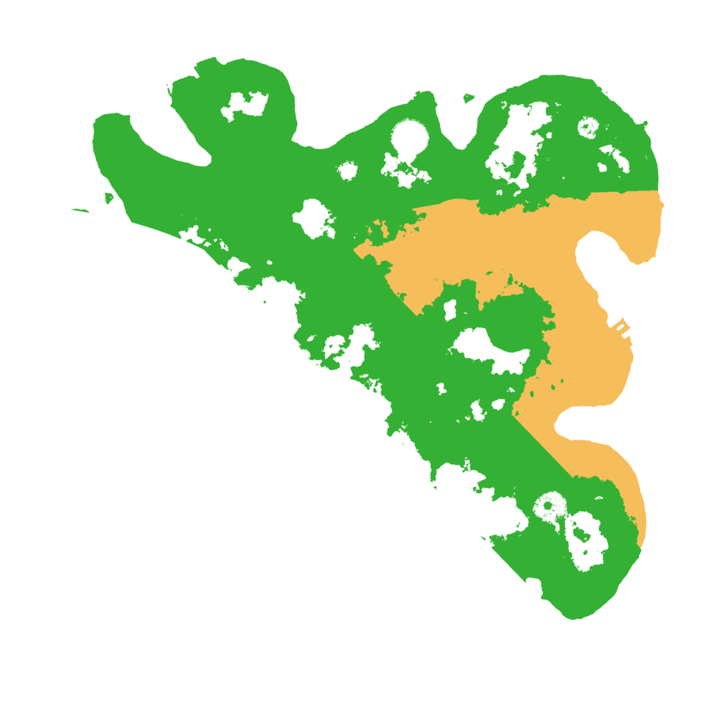 Biome Rust Map: Procedural Map, Size: 3450, Seed: 4170840