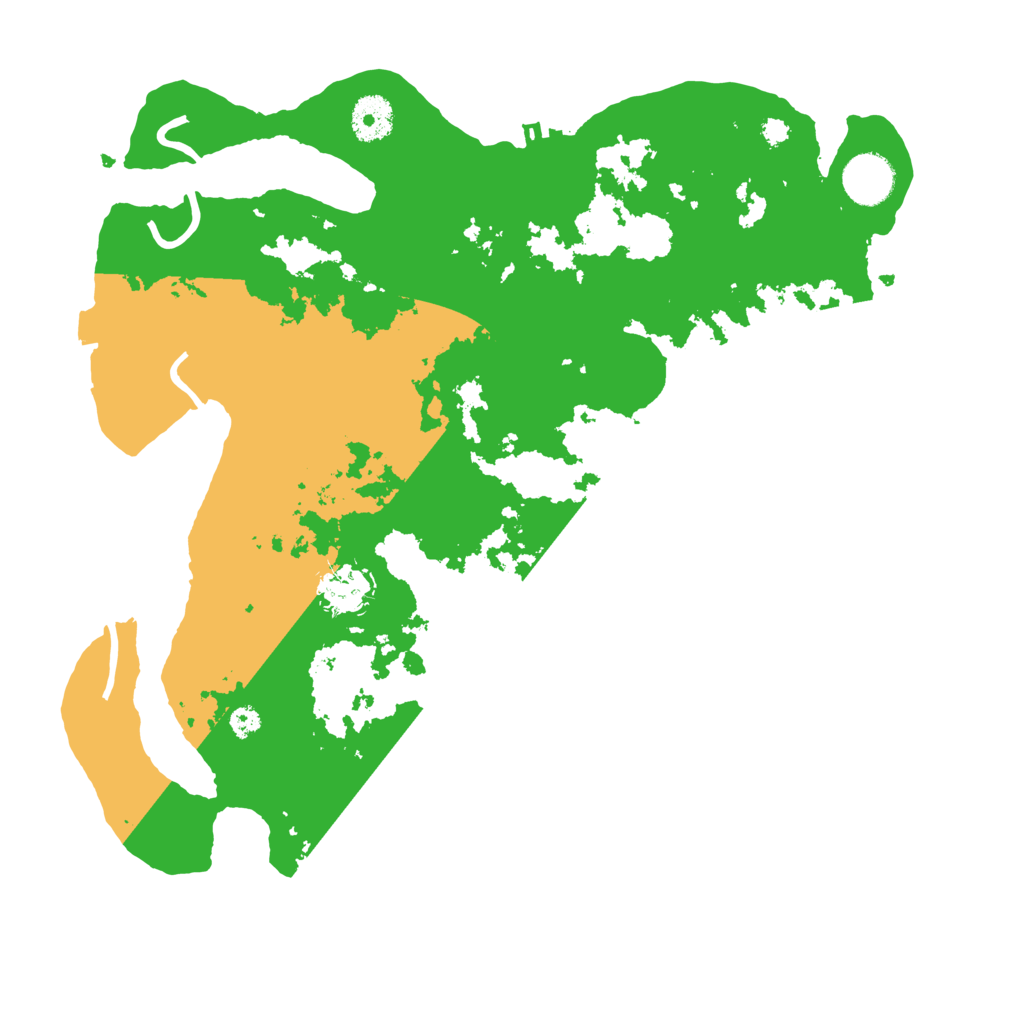 Biome Rust Map: Procedural Map, Size: 3500, Seed: 153583320