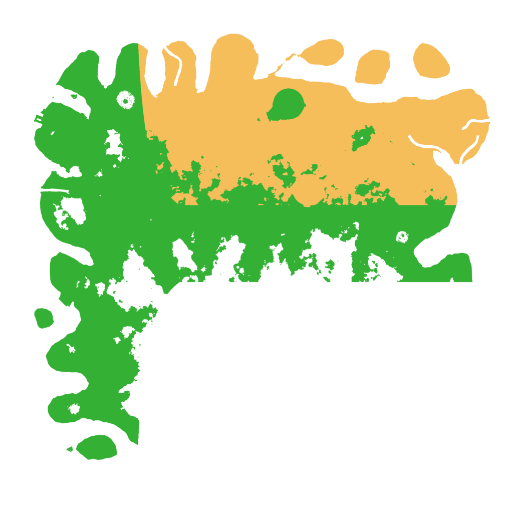 Biome Rust Map: Procedural Map, Size: 4400, Seed: 55095742