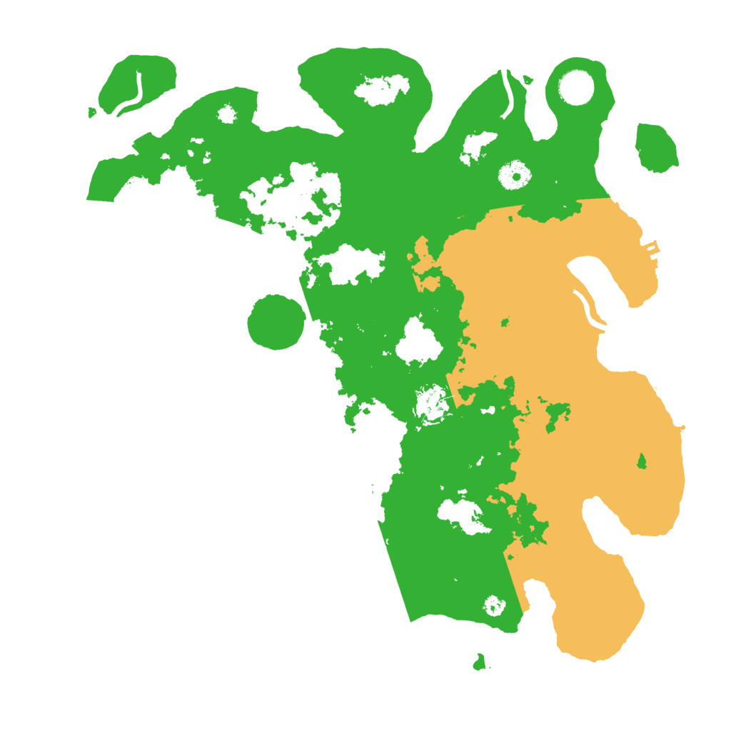 Biome Rust Map: Procedural Map, Size: 3650, Seed: 28157977