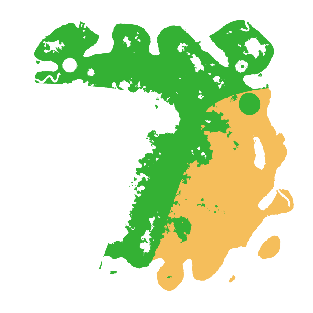 Biome Rust Map: Procedural Map, Size: 3850, Seed: 77684891