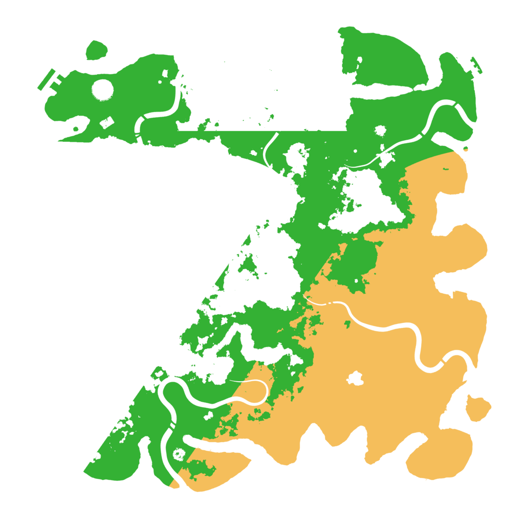 Biome Rust Map: Procedural Map, Size: 4300, Seed: 10056480
