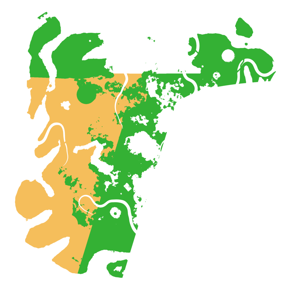 Biome Rust Map: Procedural Map, Size: 4100, Seed: 18471340
