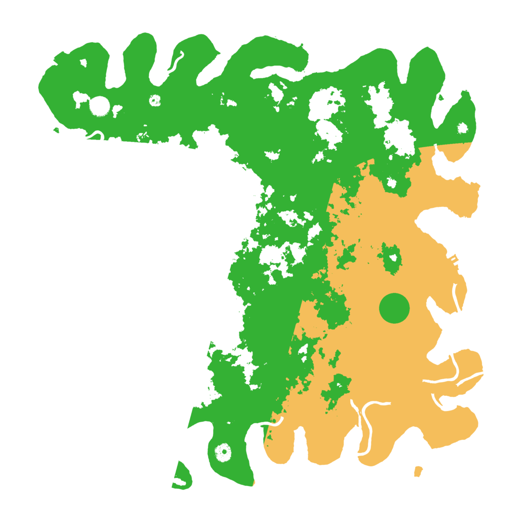 Biome Rust Map: Procedural Map, Size: 4500, Seed: 2050552377