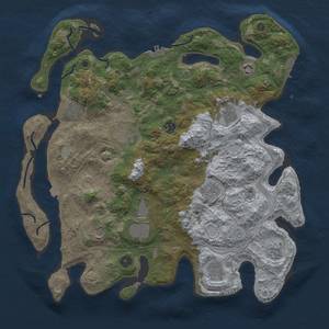 Thumbnail Rust Map: Procedural Map, Size: 4250, Seed: 507978863, 19 Monuments