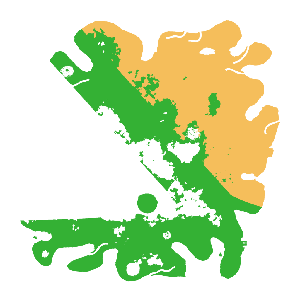 Biome Rust Map: Procedural Map, Size: 4000, Seed: 1492615201