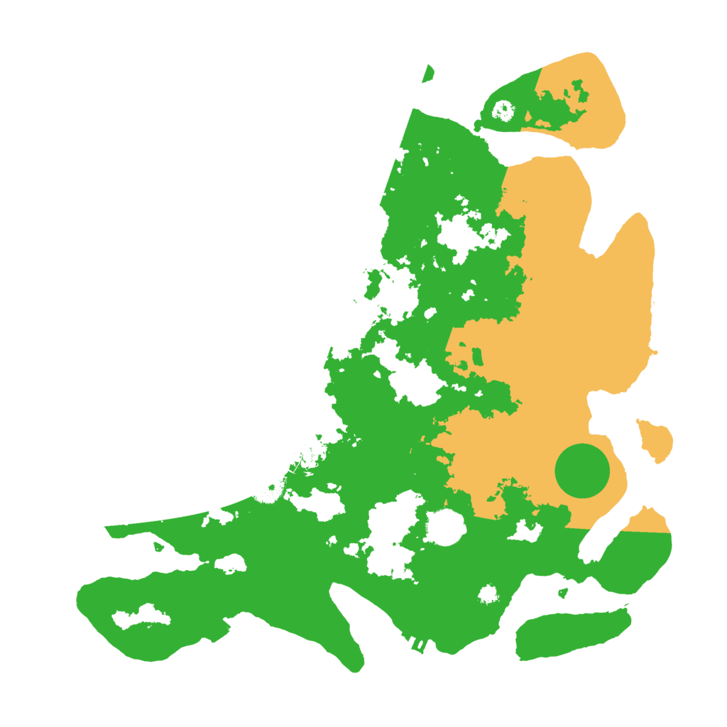 Biome Rust Map: Procedural Map, Size: 3500, Seed: 727888231