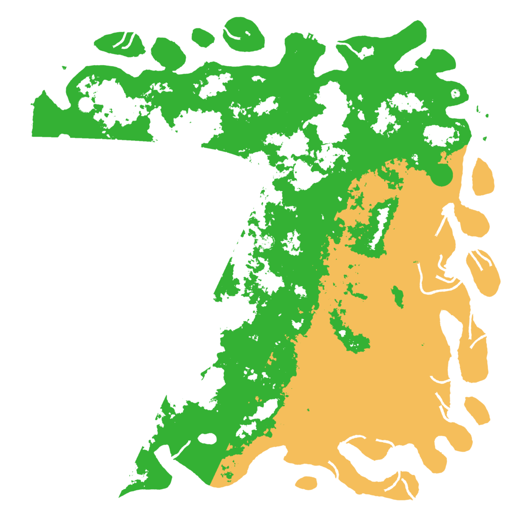 Biome Rust Map: Procedural Map, Size: 6000, Seed: 1883150853
