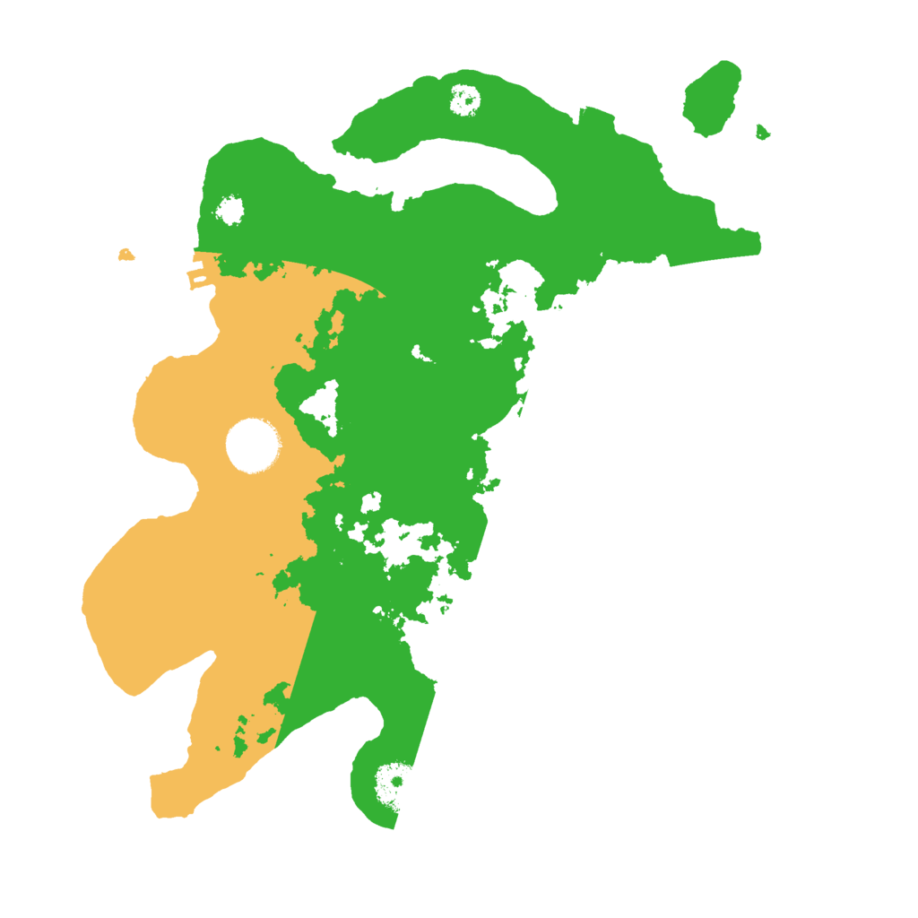 Biome Rust Map: Procedural Map, Size: 3000, Seed: 344019825