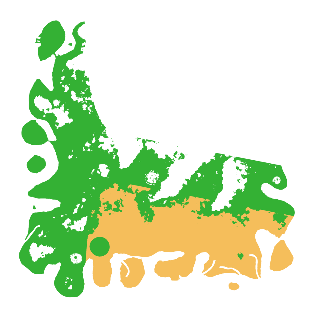 Biome Rust Map: Procedural Map, Size: 4250, Seed: 385115587
