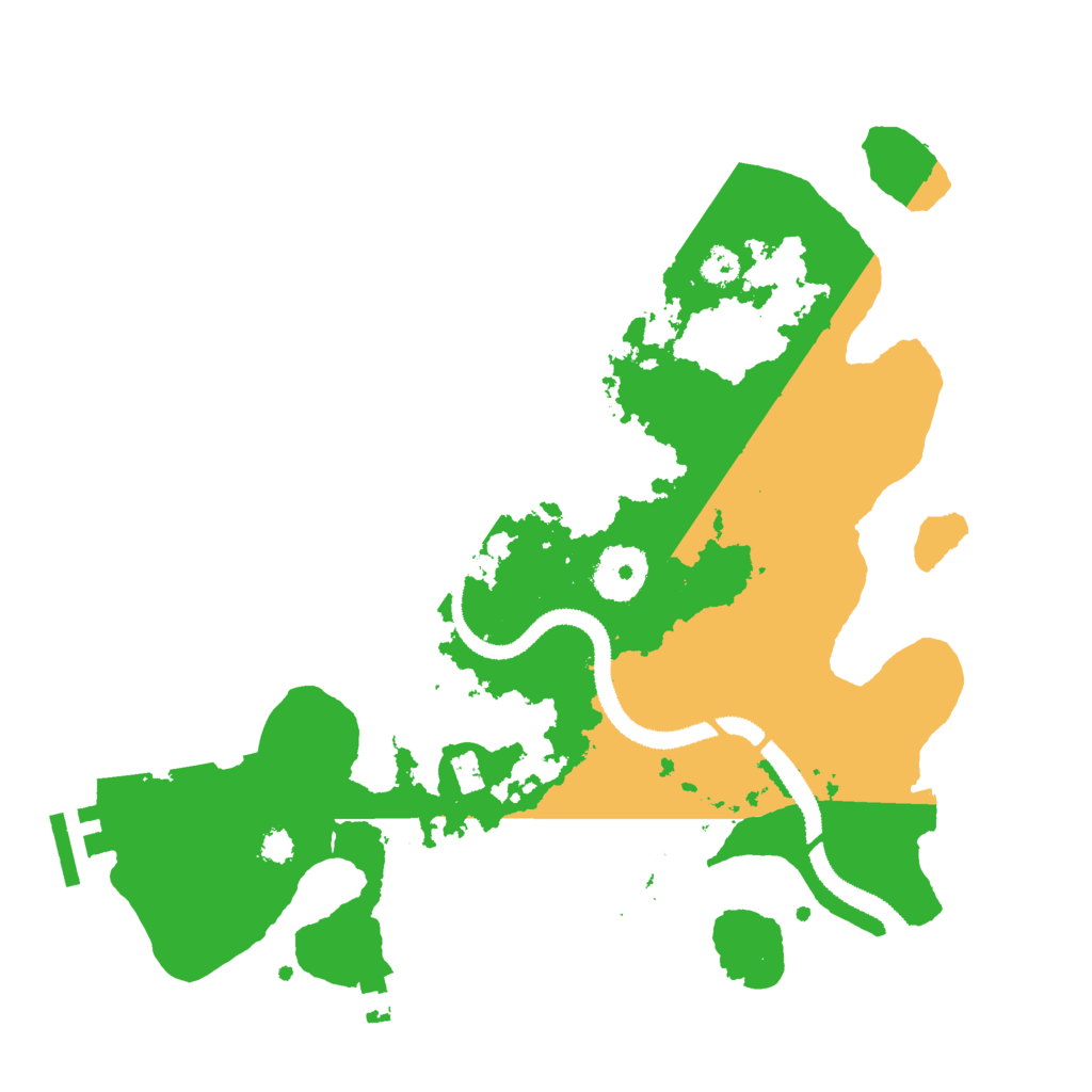 Biome Rust Map: Procedural Map, Size: 3000, Seed: 1773518073