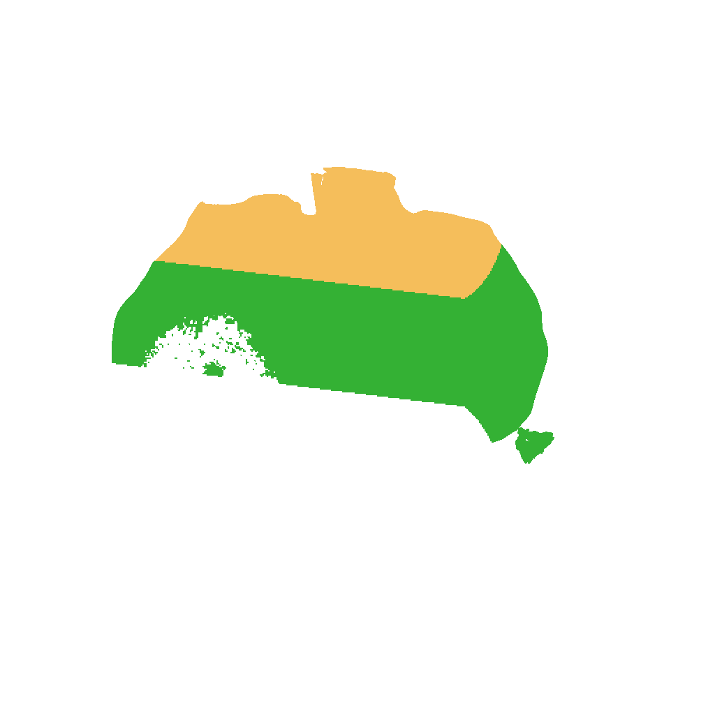 Biome Rust Map: Procedural Map, Size: 1000, Seed: 34253245