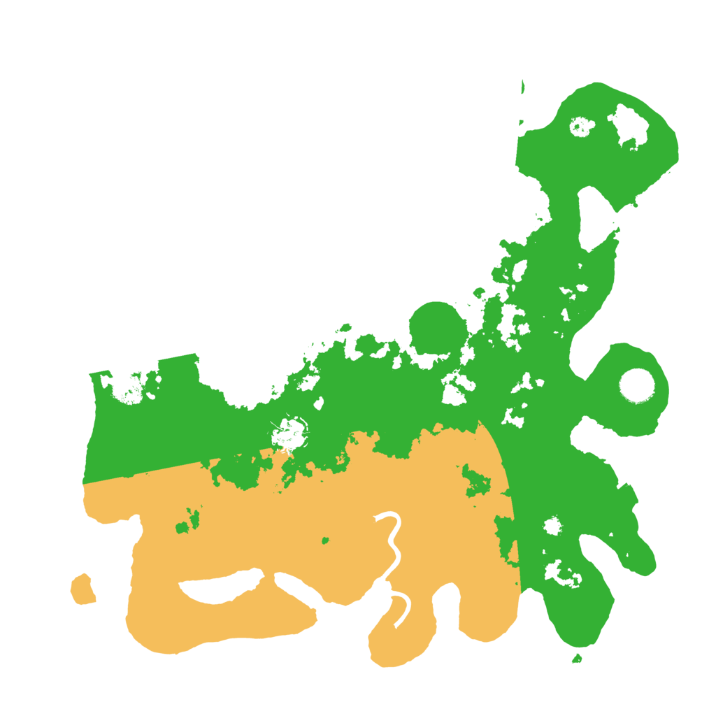 Biome Rust Map: Procedural Map, Size: 3650, Seed: 91691532