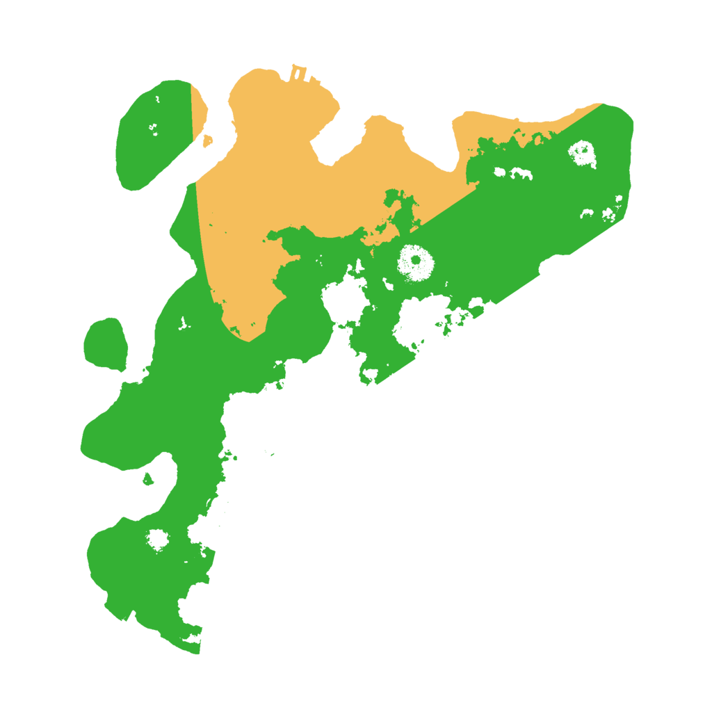 Biome Rust Map: Procedural Map, Size: 3000, Seed: 588891439